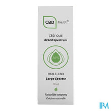 Afbeelding in Gallery-weergave laden, Cbd Olie Breed Spectrum 10% 10ml Cbd-phar
