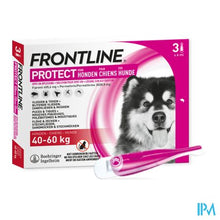 Afbeelding in Gallery-weergave laden, Frontline Protect Spot On Opl Hond 40-60kg Pipet 3