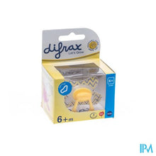 Load image into Gallery viewer, Difrax Fopspeen Sil Dental+ring 6m+ 800