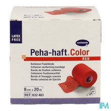 Afbeelding in Gallery-weergave laden, Peha-haft Rood Lf 8cmx20m 1 P/s