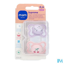 Charger l'image dans la galerie, Mam Supreme Fopspeen Silicone 0-6m Lilac 2