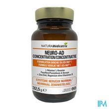 Afbeelding in Gallery-weergave laden, Neuro-ad Concentratie Pot Caps 60