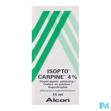 Charger l'image dans la galerie, Isopto Carpine 4 % Collyre 15ml