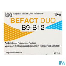 Load image into Gallery viewer, Befact Duo - 100 Sublinguale smelttabletten