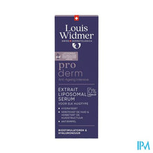 Load image into Gallery viewer, Widmer Proderm Extrait Liposomal Serum Zonder Parfum 30ml