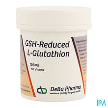 Afbeelding in Gallery-weergave laden, l-glutathion Reduced Caps 60x150mg Deba