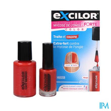 Load image into Gallery viewer, Excilor Forte Color Red Schimmelnagel 30ml+vao 8ml