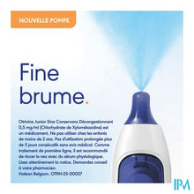 Afbeelding in Gallery-weergave laden, Otrivine Junior Decongest. 0,5mg/ml Neusspray 10ml
