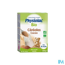 Afbeelding in Gallery-weergave laden, Physiolac Cereal Cacao Bio 200g Nf