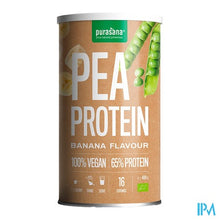 Charger l'image dans la galerie, Purasana Vegan Protein Pea Banana Pdr 400g