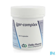 Afbeelding in Gallery-weergave laden, Ijzer Complex Vegetat. Caps 60x25mg Deba