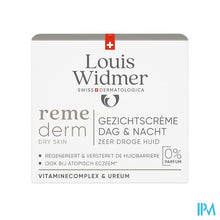 Charger l'image dans la galerie, Widmer Remederm Gezichtscreme Dag & Nacht Zonder Parfum 50ml