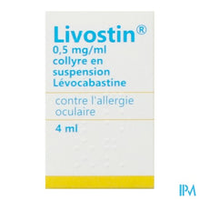 Charger l'image dans la galerie, Livostin Pi Pharma 0,5mg/ml Susp Oogdrupp. 4ml Pip