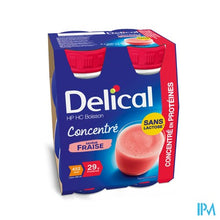 Charger l'image dans la galerie, Delical Geconcentr. Aardbei 4x200ml