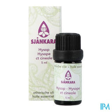 Load image into Gallery viewer, Sjankara Hysop Ct 1,8-cineole Ess. Olie Bio 5ml