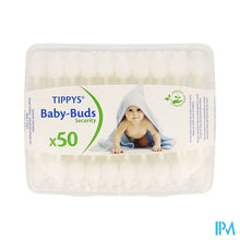 Load image into Gallery viewer, Tippys Baby Buds Papieren Staafjes 50