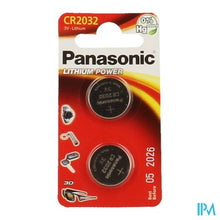 Afbeelding in Gallery-weergave laden, Panasonic Batterij Cr2032 3v 2
