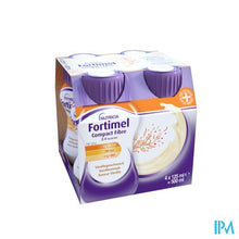 Afbeelding in Gallery-weergave laden, Fortimel Compact Fiber 2.4kcal Vanille 4x125ml