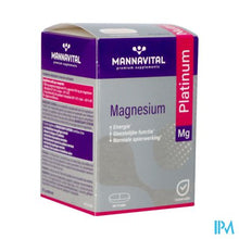 Afbeelding in Gallery-weergave laden, Mannavital Magnesium Platinum Nf Tabl 90