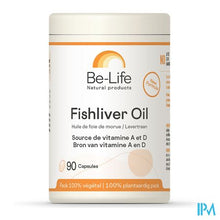 Afbeelding in Gallery-weergave laden, Fishliver Oil Be Life Caps 90