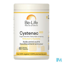 Afbeelding in Gallery-weergave laden, Cystenac 600 Be Life Gel 60x600mg