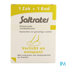 Afbeelding in Gallery-weergave laden, Saltrates Relaxerende Voetbadzouten 10x20g