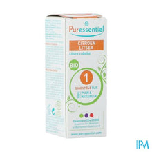 Afbeelding in Gallery-weergave laden, Puressentiel Eo Citroen Litsea Bio 10ml