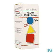 Afbeelding in Gallery-weergave laden, Acatar® Mono 3mg/ml Siroop 125 ml