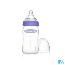 Afbeelding in Gallery-weergave laden, Lansinoh Zuigfles Glas + Speen 160ml 4
