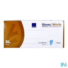 Afbeelding in Gallery-weergave laden, Abena Excellent Handschoen Nitrile Xl Blauw