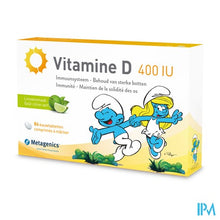 Charger l'image dans la galerie, Vitamine D 400iu Metagenics Smurfen Comp 168