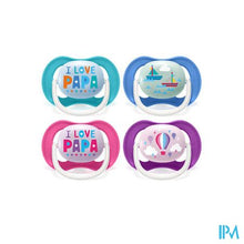 Afbeelding in Gallery-weergave laden, Philips Avent Fopspeen 6m+ Happy Girl