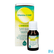 Charger l'image dans la galerie, Vitamine D Will 14400ie Druppels Oraal Opl 12,5ml