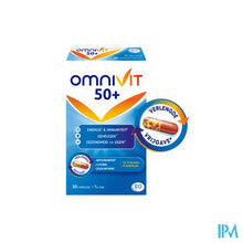 Load image into Gallery viewer, Omnivit 50+ Caps 30