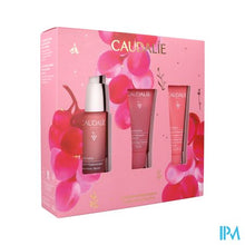 Afbeelding in Gallery-weergave laden, Caudalie Kerst Set Vinohydra Serum 2025 3 Prod.