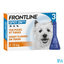 Afbeelding in Gallery-weergave laden, Frontline Spot On Hond 2-10kg Pipet 3x0,67ml