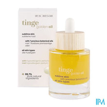 Load image into Gallery viewer, Tinge Golden Oil 30ml