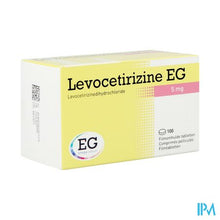 Afbeelding in Gallery-weergave laden, Levocetirizine EG 5 Mg Filmomh Tabl 100