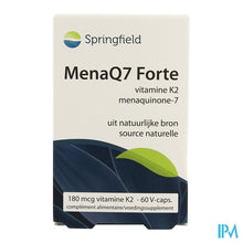 Afbeelding in Gallery-weergave laden, Menaq7 Vit K2 Forte Springfield Pot Caps 60