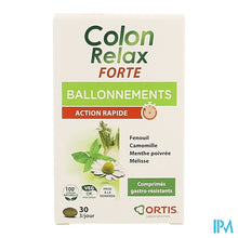 Afbeelding in Gallery-weergave laden, Ortis Colon Relax Forte Comp 30