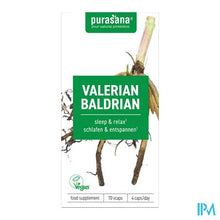 Afbeelding in Gallery-weergave laden, Purasana Valeriaan Caps 70