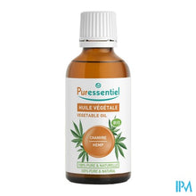 Afbeelding in Gallery-weergave laden, Puressentiel Plantaardige Olie Bio Hennep 50ml