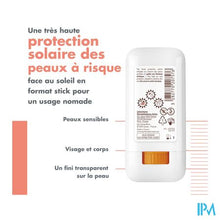 Afbeelding in Gallery-weergave laden, Avene Zon Sunsistick Ka Spf50+ 20g