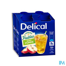 Afbeelding in Gallery-weergave laden, Delical Fruitdrink Appel 4x200ml