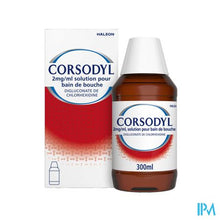 Load image into Gallery viewer, Corsodyl 2mg/ml Mondspoeling Oplossing 300ml
