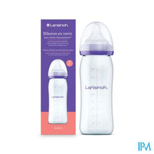 Afbeelding in Gallery-weergave laden, Lansinoh Zuigfles Glas + Speen 240ml 4