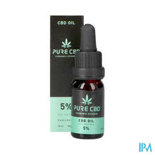 Charger l'image dans la galerie, Pure Cbd Oil Full Spectrum 5% 10ml
