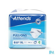 Attends Pull On 8 Slip Xl 1x14