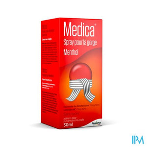 Medica Keelspray Menthol 30ml