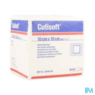 Cutisoft N/st Non Woven 4pl 10,0x 10,0cm 100